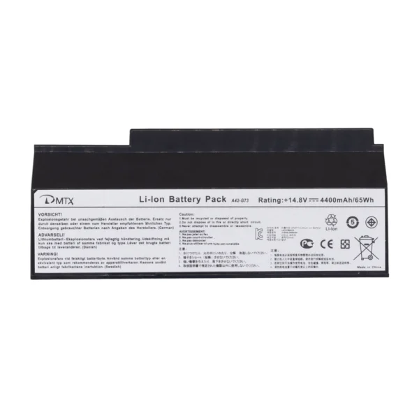 2068 Bateria para Portatil Asus A42 G73 2