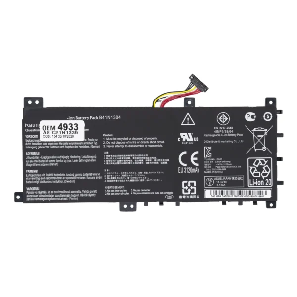 2069 Bateria para Portatil Asus S451