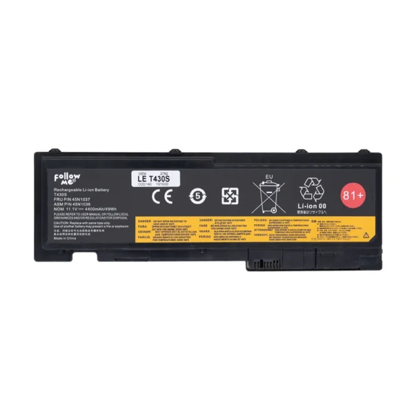 2249 Bateria para Portatiil Lenovo T430S