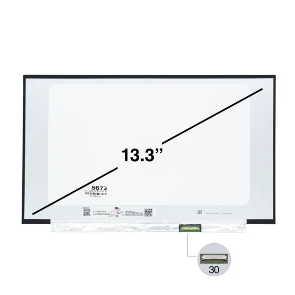4034 Pantalla para Portatil 13.3 Slim 30 Pines Nano Sin Guias