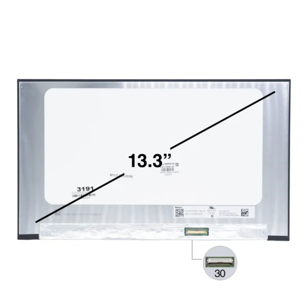 4038 Pantalla para Portatil 13.3 Slim 30 Pines Nano Conector Superior